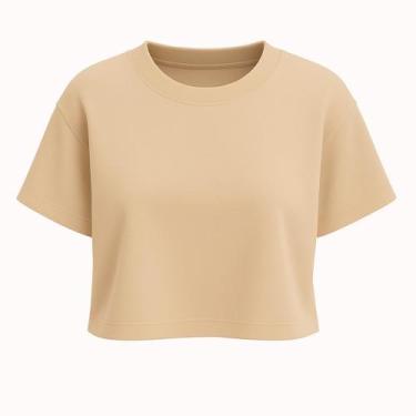 Imagem de cropped thrasher tee, Bege, P