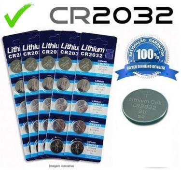 Imagem de Bateria 2032 Lithium 3V Da Vinci Pilha Botão Cartela 5 Unidades