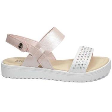 Imagem de Sandália Infantil Klin Lola Claro Metalizado Menina 420038000-0021-Feminino