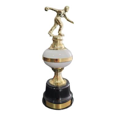 Imagem de Troféu de Bocha Premiação Irmossi Tam. 35cm Ref. P3046-Unissex