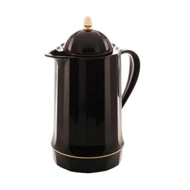 Imagem de Garrafa Térmica Vintage Clássica Café Chá 1 Litro Preto