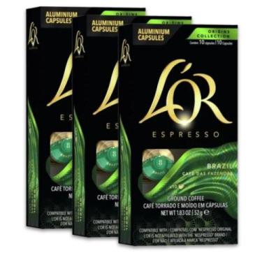 Imagem de 30 Cápsulas Café Nespresso Espresso Bril L'Or - Lor