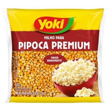 Imagem de Milho para Pipoca Tipo 1 Yoki Premium Pacote 400g