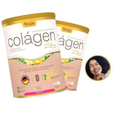 Imagem de Kit 2 Suplemento Alimentar Colágeno Verisol Sabor Abacaxi c Hortelã 25