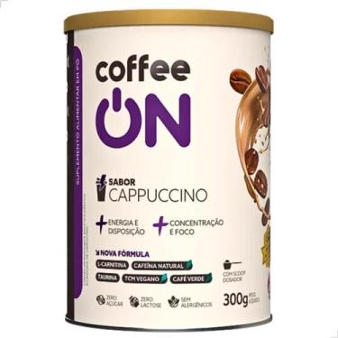 Imagem de Suplemento Alimentar em pó Coffee On Sabor Cappuccino 300g Scoop Dosad