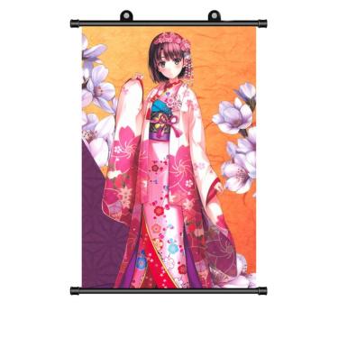 Imagem de Arte de parede Como criar uma namorada chata Megumi e Utaha