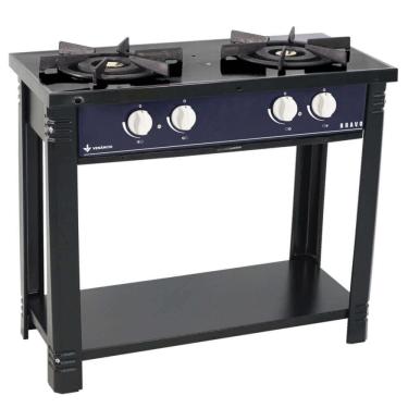 Imagem de Fogão Industrial Venâncio a Gás Bravo 2 Bocas Azul Esmaltado BR2BAZ 16564