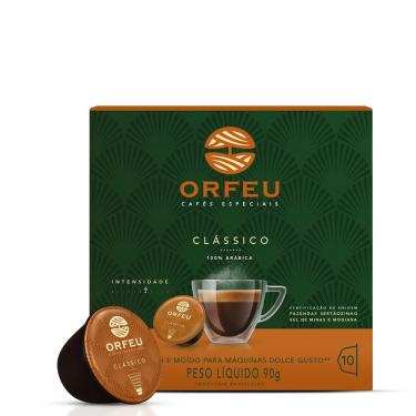 Imagem de Cápsulas de café Orfeu compatíveis Dolce Gusto® Clássico 10 unidades