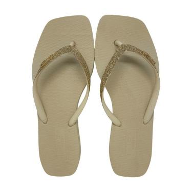 Imagem de Chinelo de Dedo Feminino Bico Quadrado Leve Brizza Arezzo-Feminino