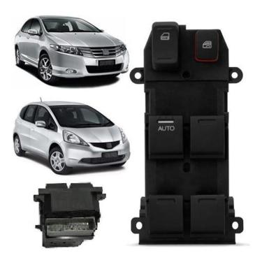 Imagem de Interruptor Vidro Eletrico Honda New Fit E New City 09/15