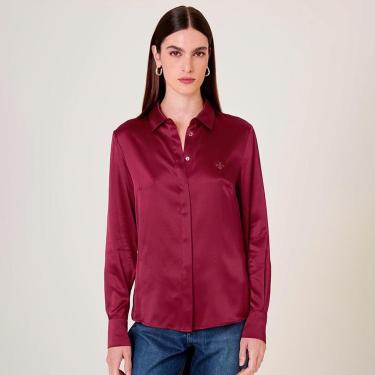 Imagem de Camisa Dudalina Seda Lis Feminino-Feminino