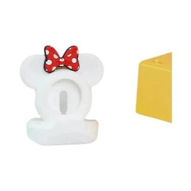 Imagem de Suporte De Carregamento De Silicone Mickey Mouse Minnie Para Apple Wat