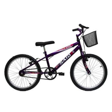 Imagem de Bicicleta Aro 20 Infantil Feminina Com Cesta
