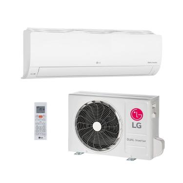 Imagem de Ar Condicionado Split Hi Wall R-32 LG Dual Inverter Compact +AI (Sem Wi-Fi) 18000 Btus Frio 220V
