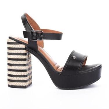 Imagem de Sandália Tanara de Salto Bloco T8282-Feminino
