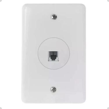 Imagem de Conjunto Tomada de Rede RJ45 8 Fios - Stylus Ilumi 2554