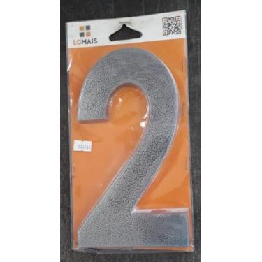 Imagem de Numero de Residencia em Aluminio Grande 22cm Lgmais (ultima Remessa) -