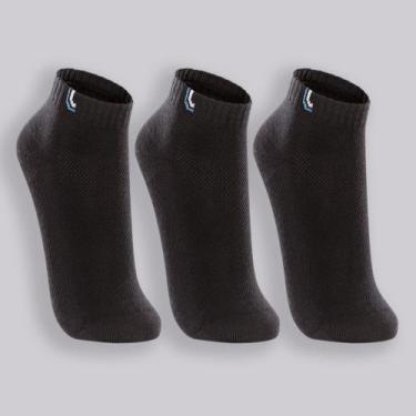Imagem de kit Meia Três Pares Lupo Cano Baixo, 0905, 33-36