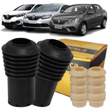 Imagem de Par Batente Coifa Diant. Logan Sandero Duster Symbol Captur - SIGA PEÇ