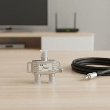 Imagem de Divisor TAP 20dB 1-2/S 5-2400MHz BS TV Cabo Sinal - TEBERA  SB