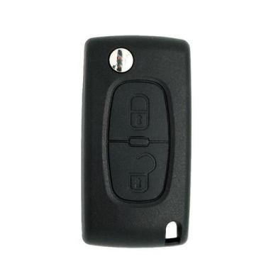 Imagem de Carcaça Chave Canivete Oca 2 Botões Peugeot 207 / 208