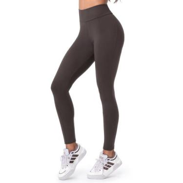 Imagem de Calça Legging Fitness Compression Coffee Zee Rucci, GG