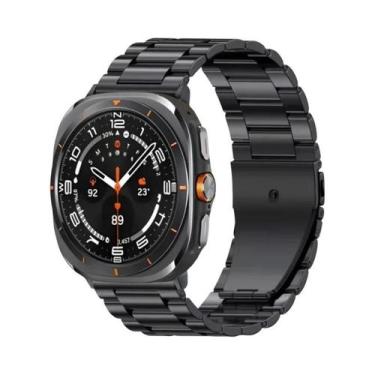Imagem de Pulseira De Aço Inoxidável De 47mm Para Samsung Galaxy Watch 8 Ultra 7