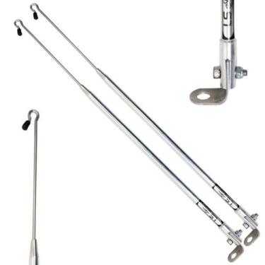 Imagem de Kit 2 Antena Corta Pipa Linha Anti Cerol Fio Retrovisor 2 Estágios Ret