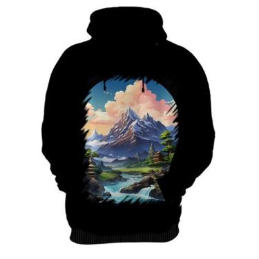 Imagem de Blusa de Frio Templo Budista Anime Buda 5 - Kasubeck Store®, P