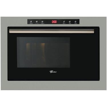 Imagem de Forno Microondas de Embutir Fischer Infinity 25 Litros Inox, Inox, 220