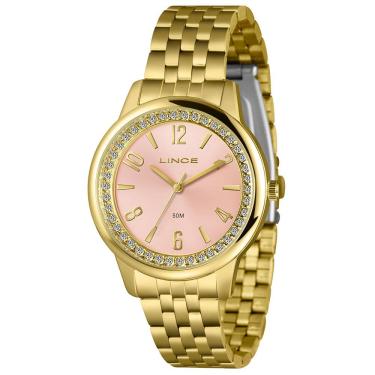 Imagem de Relógio LINCE Casual feminio dourado LRGJ173L40 R2KX