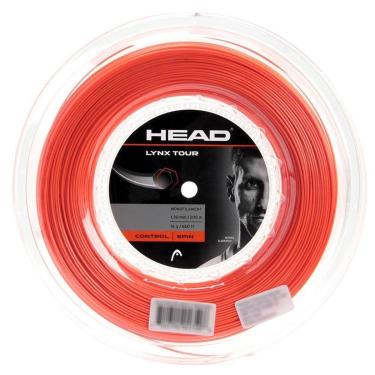 Imagem de Corda Head Lynx Tour 16 1.30mm Laranja - Rolo com 200 metros-Unissex