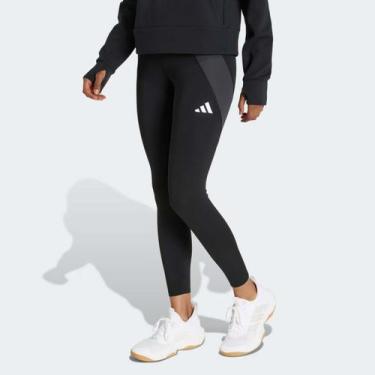 Imagem de Calça Legging Adidas Techfit 7/8 Feminino Preto, M