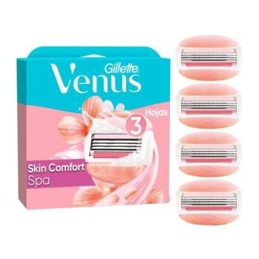 Imagem de Carga para Aparelho de Depilação Feminino  - Gillette Vênus Spa Skin C
