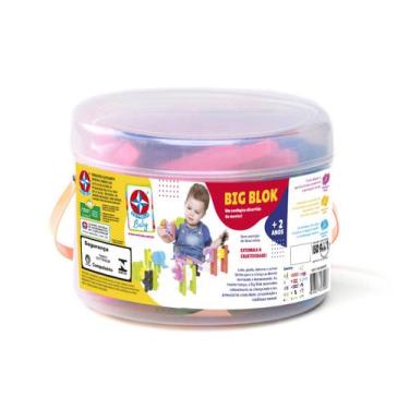Imagem de Blocos de Montar Big Blok Brinquedos Estrela