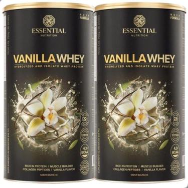 Imagem de Kit 2 Whey Protein Baunilha 750g Essential Nutrition