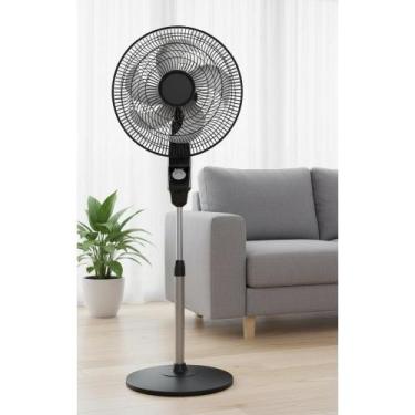 Imagem de Ventilador de Coluna 40cm Preto/Grafite 6 Pás Potente - Congratulation