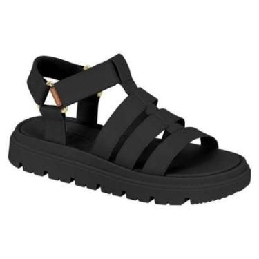 Imagem de Sandália Feminina Papete Preto Moleca 5504.109-Feminino