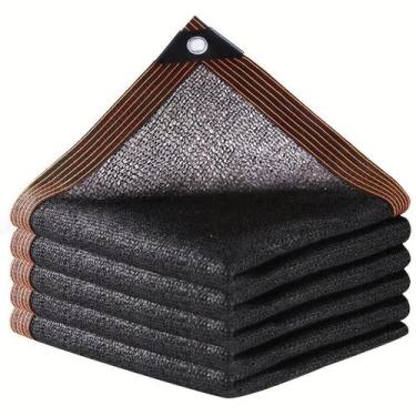 Imagem de Tela De Sombreamento Preta Para Pérgola, Plantas, Estufa, Jardim E Pát
