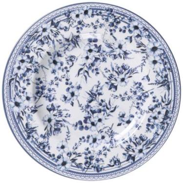 Imagem de Jogo 12 Pratos Sobremesa 21cm Tramontina Azzura em Porcelana Confeitar