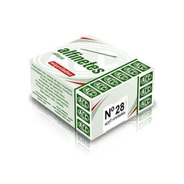 Imagem de Alfinete N28 niquelado 400 un Acc