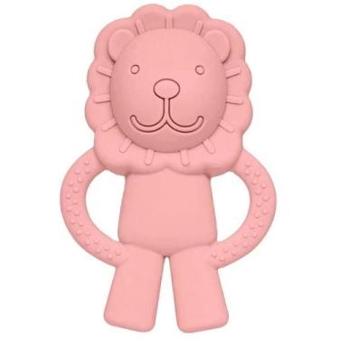 Imagem de Mordedor em Silicone Leãozinho - Rosa - Buba