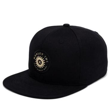 Imagem de Boné Hurley Aba Curva Infinity WT26 Preto, Preto, Único