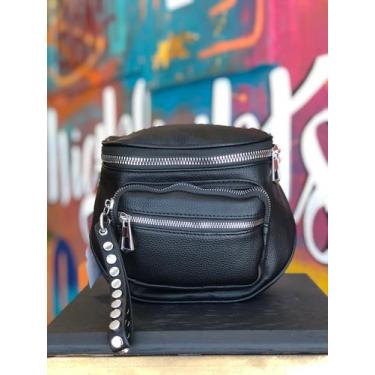 Imagem de Pochete Senegal Bolsa Casual  - LaTamma, Preto