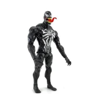 Imagem de Boneco Venom 30cm - Com Som E Luz Brinquedo Infantil - Heroes