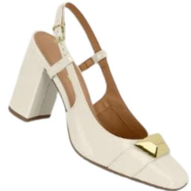 Imagem de Sapato Vizzano 1428.103 Feminino, Off white, 35