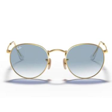 Imagem de Óculos Solar Ray Ban RB 3447NL - Ray-Ban, Dourado, Azul degrade