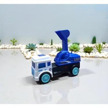 Imagem de Brinquedo Caminhão Escavadeira Bate e Volta, Musica e Luzes Tipo:Camin
