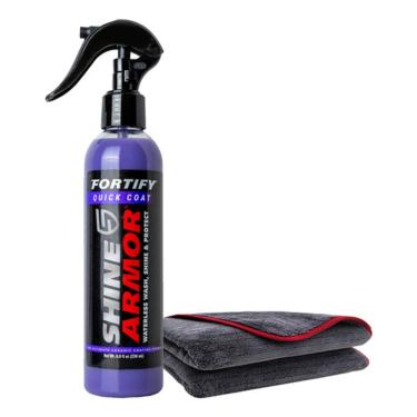 Imagem de Kit Fortify Shine Armor Lava Encera E Sela A Pintura D Carro
