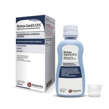 Imagem de Antisséptico Bucal Riohex Gard 0,12% (250ML) - Rioquímica